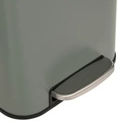 5Five Prullenbak/pedaalemmer - groen - metaal - 30 liter
