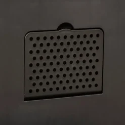 5Five Prullenbak/pedaalemmer - zwart - metaal - 30 liter