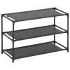 5Five Schoenenrek - 3-laags - metaal/kunststof - 57 x 25 x 39 cm