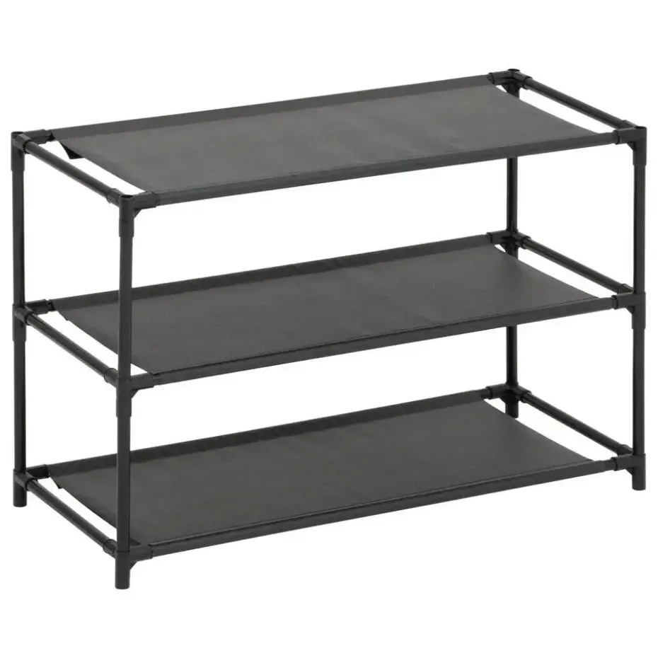 5Five Schoenenrek - 3-laags - metaal/kunststof - 57 x 25 x 39 cm