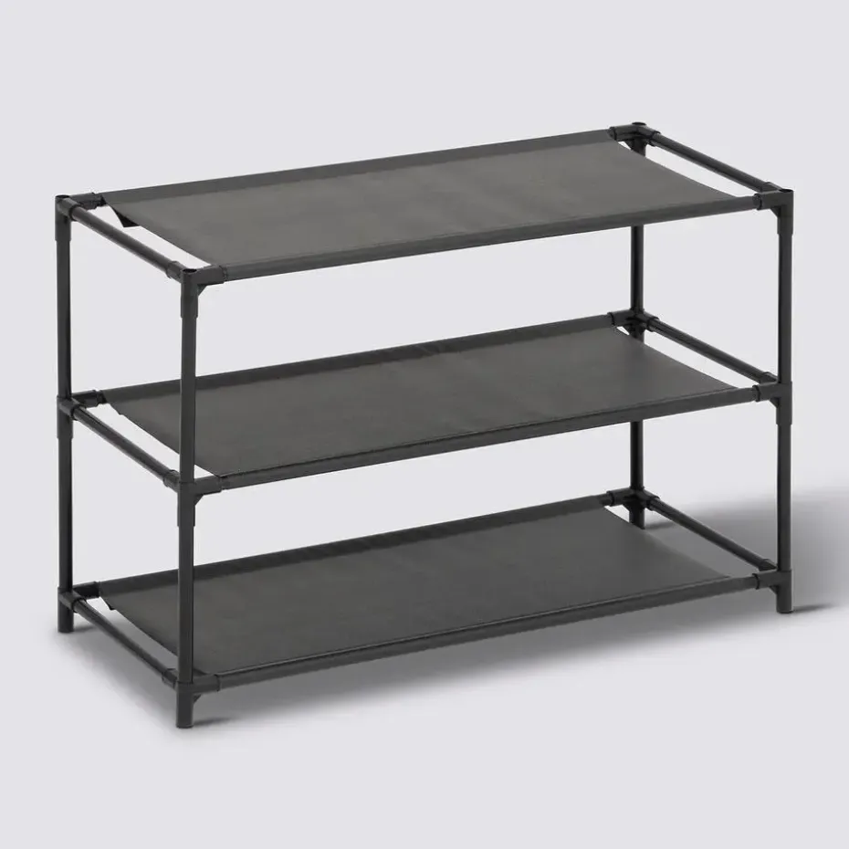 5Five Schoenenrek - 3-laags - metaal/kunststof - 57 x 25 x 39 cm