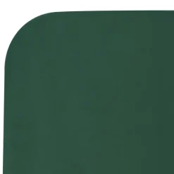 FLAYAT - Eenpersoonsbed - Donkergroen - 120 x 200 cm - Fluweel