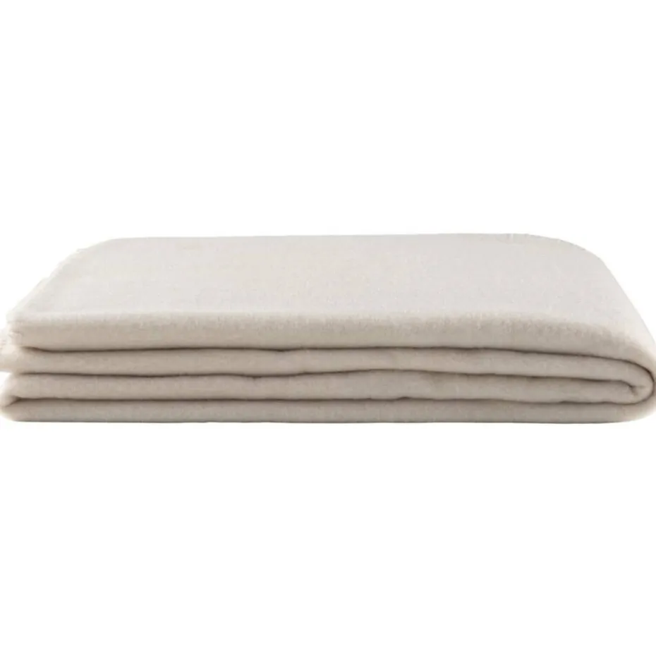 Fleeceplaid Basic - beige - 125x150 cm