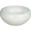 Floran Bloempot Rian - schaal - mat wit - keramiek - 30 x 13 cm