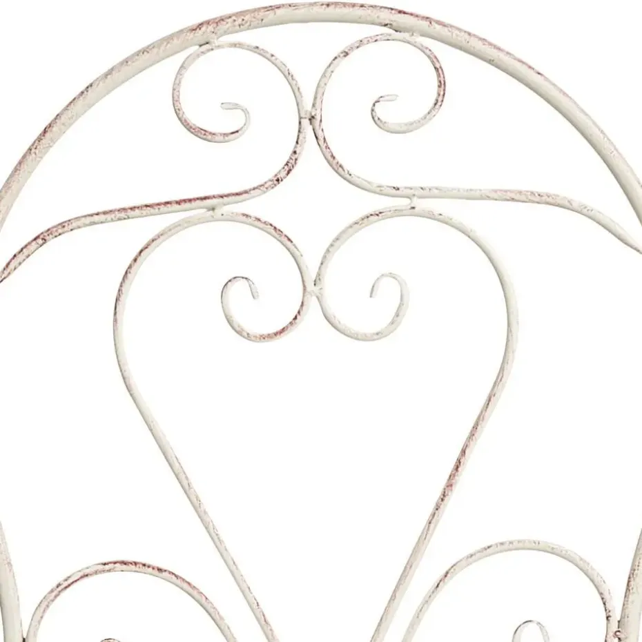 FOLELLI - Set van 2 tuinstoelen - Lichtbeige - IJzer