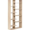 FONTAS - Boekenkast - Lichtbruin - Spaanplaat