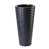 Form Plastic Plantenpot Makata - kunststof - antraciet - 30 x 59