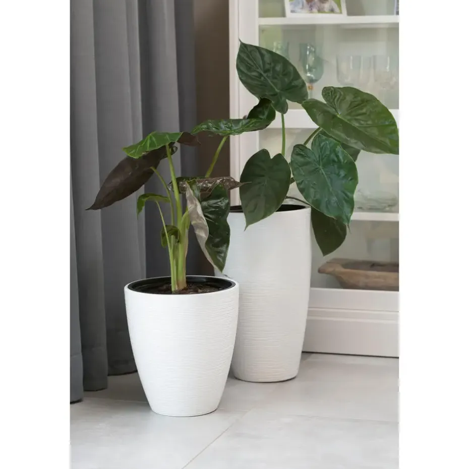 Form Plastic Plantenpot/bloempot Gobi - kunststof - D30 x H48 cm
