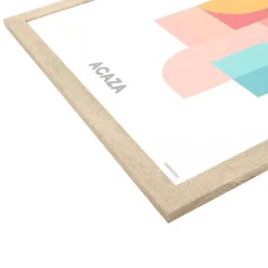 Fotokader - Fotolijst - 50x75 cm - MDF hout - Lichte Eik