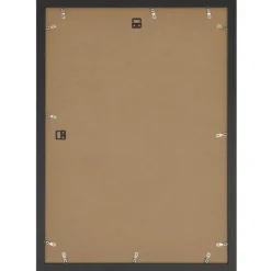 Fotokader - 50x75cm - Foto Lijst in MDF Hout - Zwart