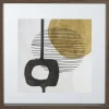 Fotolijst Leiden MDF walnootbruin - 30x30 cm