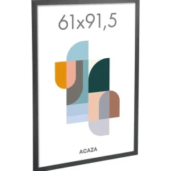 Fotolijst Poster Formaat 61x91,5 cm - MDF Hout - Zwart
