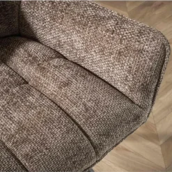 Fraaai - Diego eetkamerbank geweven 188 cm - taupe