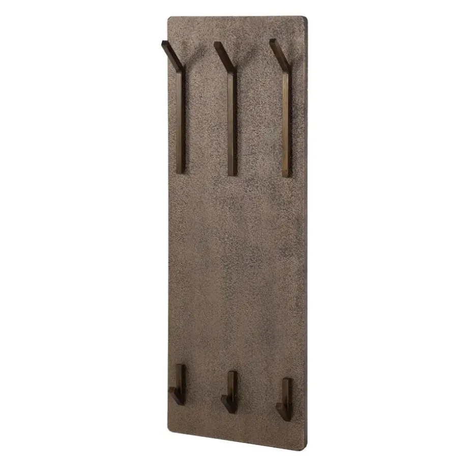 Fraaai - Nowi kapstok 2x3 haken hoog - brons antiek