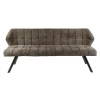 Fraaai - Ramon eetkamerbank 180 cm geweven - taupe