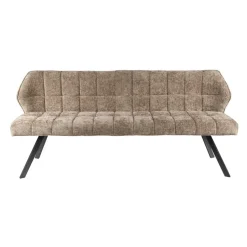 Fraaai - Ramon eetkamerbank 180 cm geweven - champagne