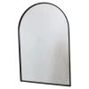 Fragix Ark wandspiegel - Zwart metaal - 60x90