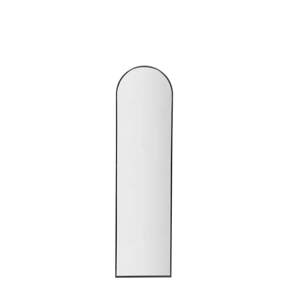 Fragix Ziva Staande passpiegel Boog 150x40 Zwart