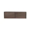 Furndea Zwevend Tv meubel Melanie Walnoot 120x35x30cm