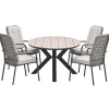 Garden Impressions Aleria - Tulli tuinset 5-delig taupe 180x115 cm