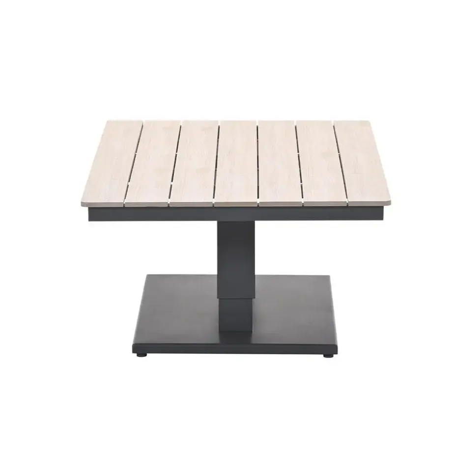 Garden Impressions Brugge verstelb. loungetafel 150x87 - donker grijs