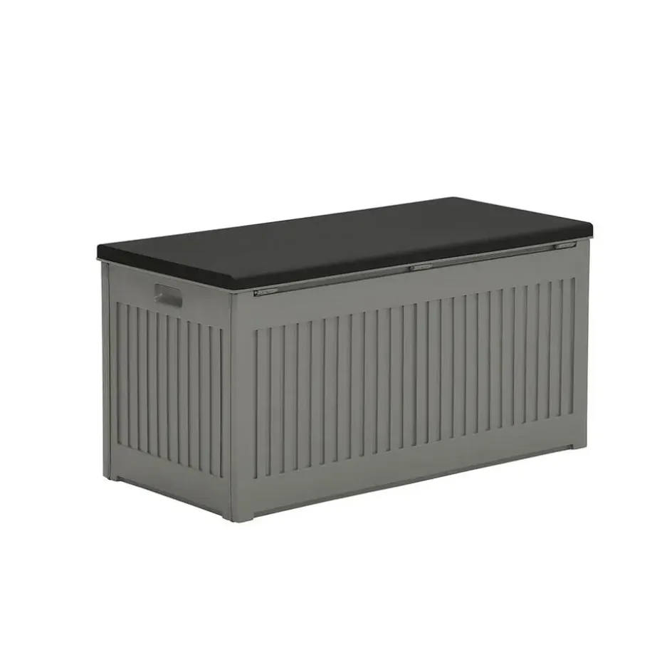 Garden Impressions Debas kussen opbergbox 270 l - donker grijs