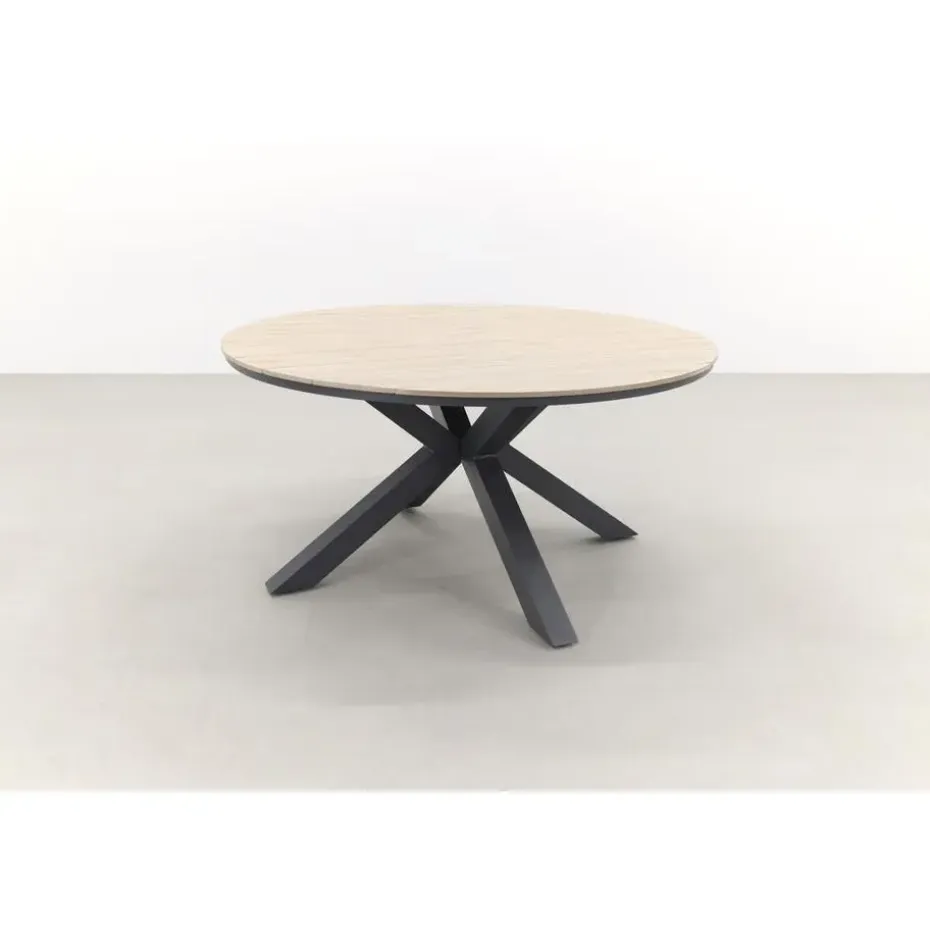 Garden Impressions Edison 148 cm. - ronde tuinset / Jasmine black