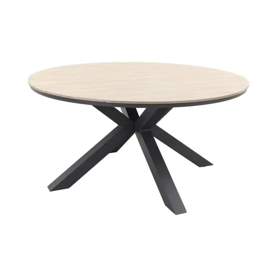 Garden Impressions Edison 148 cm. - ronde tuinset / Jasmine black