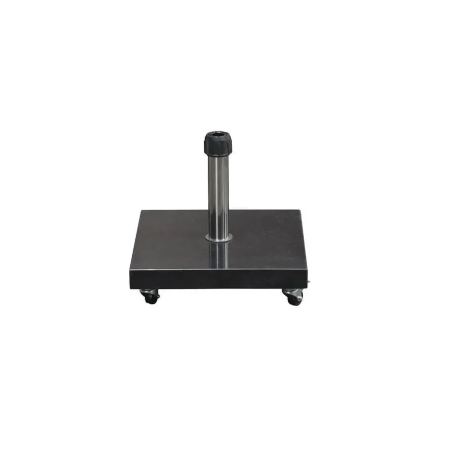 Garden Impressions Eureka granieten parasolvoet 40 kg - zwart