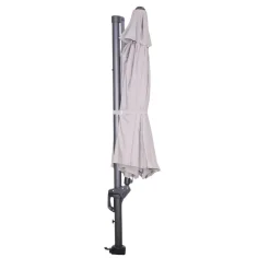 Garden Impressions Hawaii zweefparasol Ø350 cm - frame carbon black - doek zand