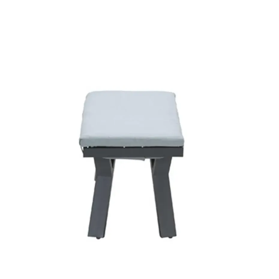 Garden Impressions Senja sport tuinbankje 110x40xH45 - mint grijs