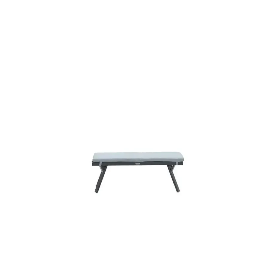 Garden Impressions Senja sport tuinbankje 110x40xH45 - mint grijs