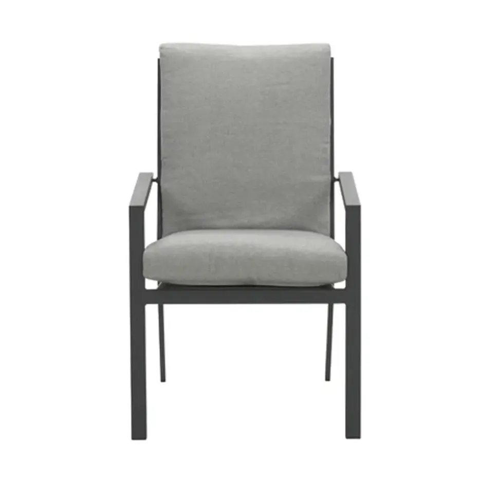 Garden Impressions Senja lounge dining tuinstoel - donker grijs