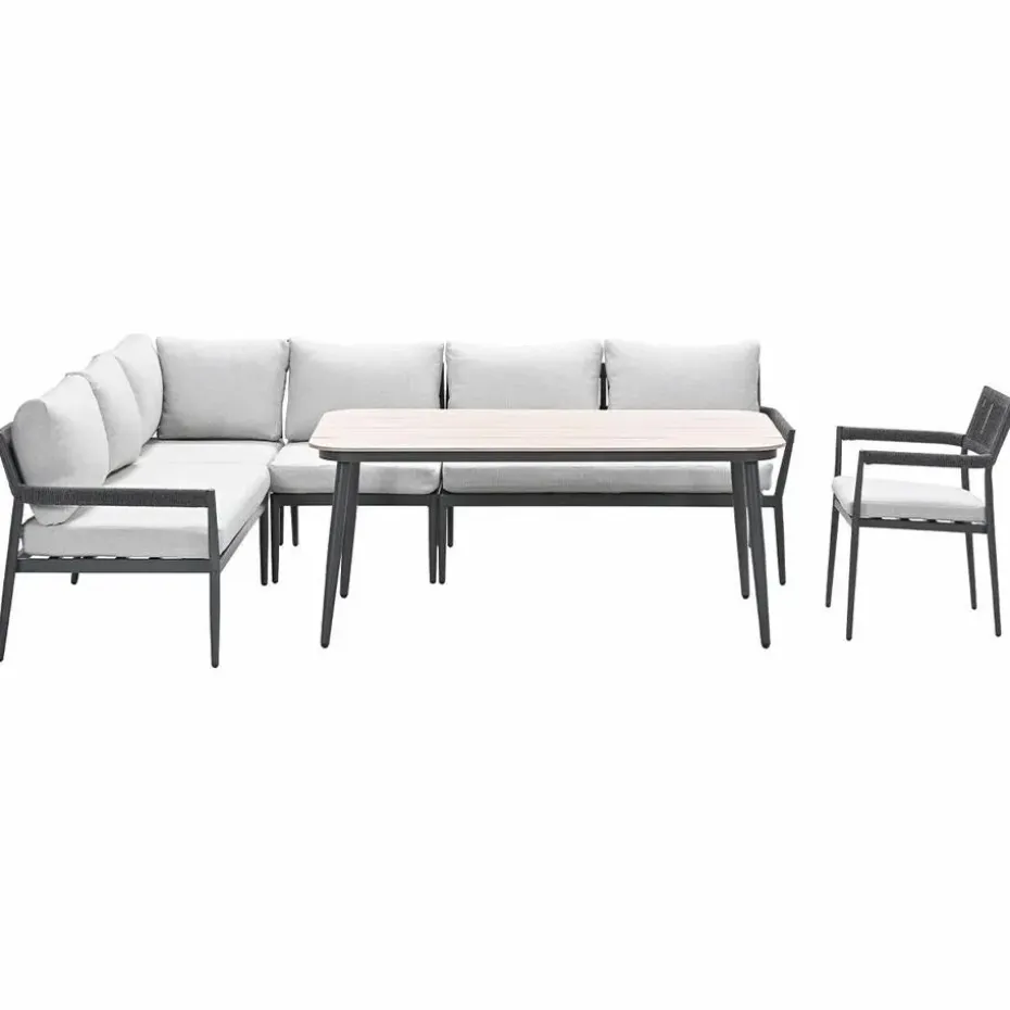 Garden Impressions Tineo lounge dining set 6-delig incl stoel