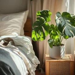 Gatenplant - Monstera deliciosa - Hoogte 50-60cm - ⌀17cm