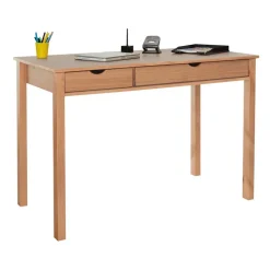 Gava - Bureau met 2 laden in grenen natuur