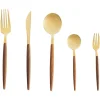 GEMELLI - Bestekset 30-delig - Goud - RVS