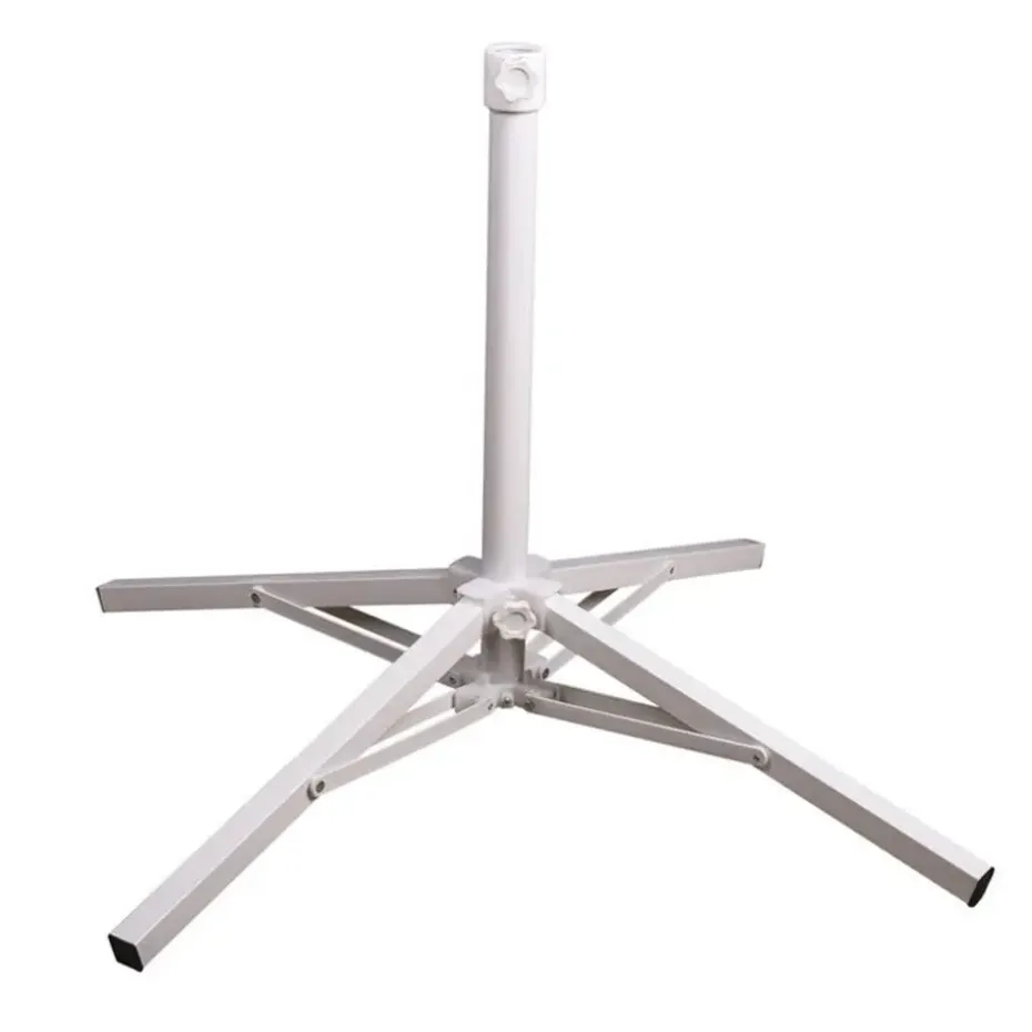 Gerimport parasolvoet/kruisvoet - metaal - 85 x 56 cm - 25/32 mm