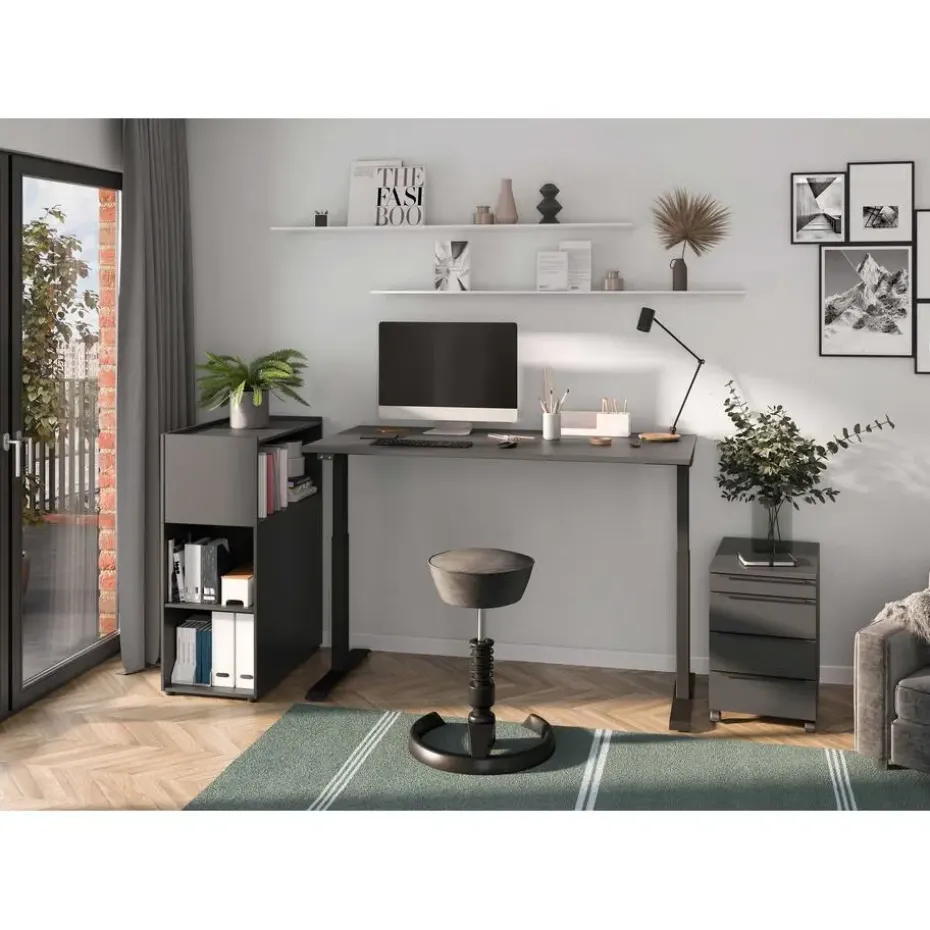 Germania Ladekast met wielen Hermoso - 42 x 60 x 63 cm - Antraciet