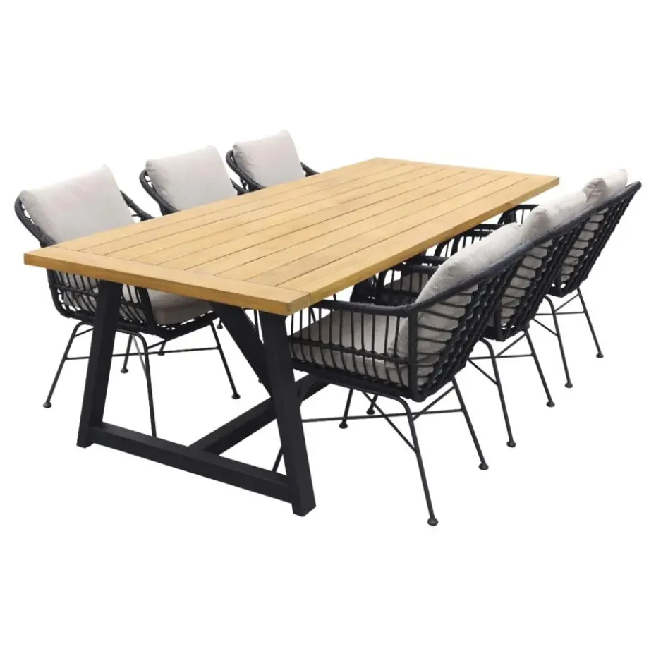 GI Margriet black /Noah tuinset -7-delig