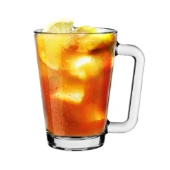 Glasmark Theeglazen/koffie glazen Toscane - glas - 6x stuks - 250 ml
