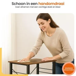 Goliving Keukentrolley - Keukenkast - Keukenrek - Keuken Organizer - Bruin