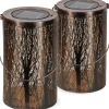 Goliving Solar Tafellamp Oasis - 2 Stuks - LED Buitenverlichting Zonne-energie
