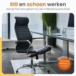 Goliving Vloerbeschermer bureaustoel - 90x120cm - Bureaustoelmat