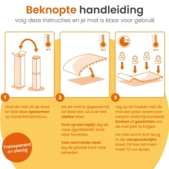 Goliving Vloerbeschermer bureaustoel - 90x120cm - Bureaustoelmat