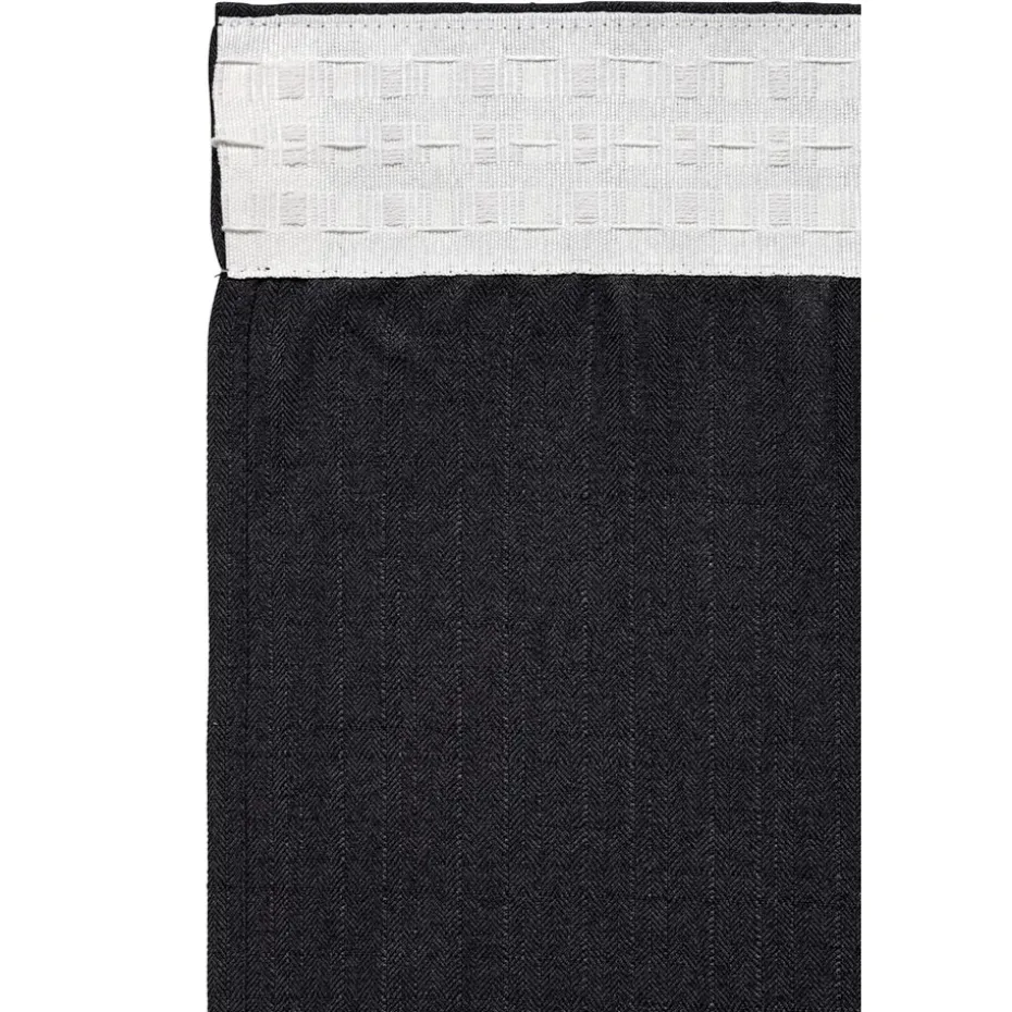 Gordijn Julian - zwart - 140x280 cm (1 stuk)