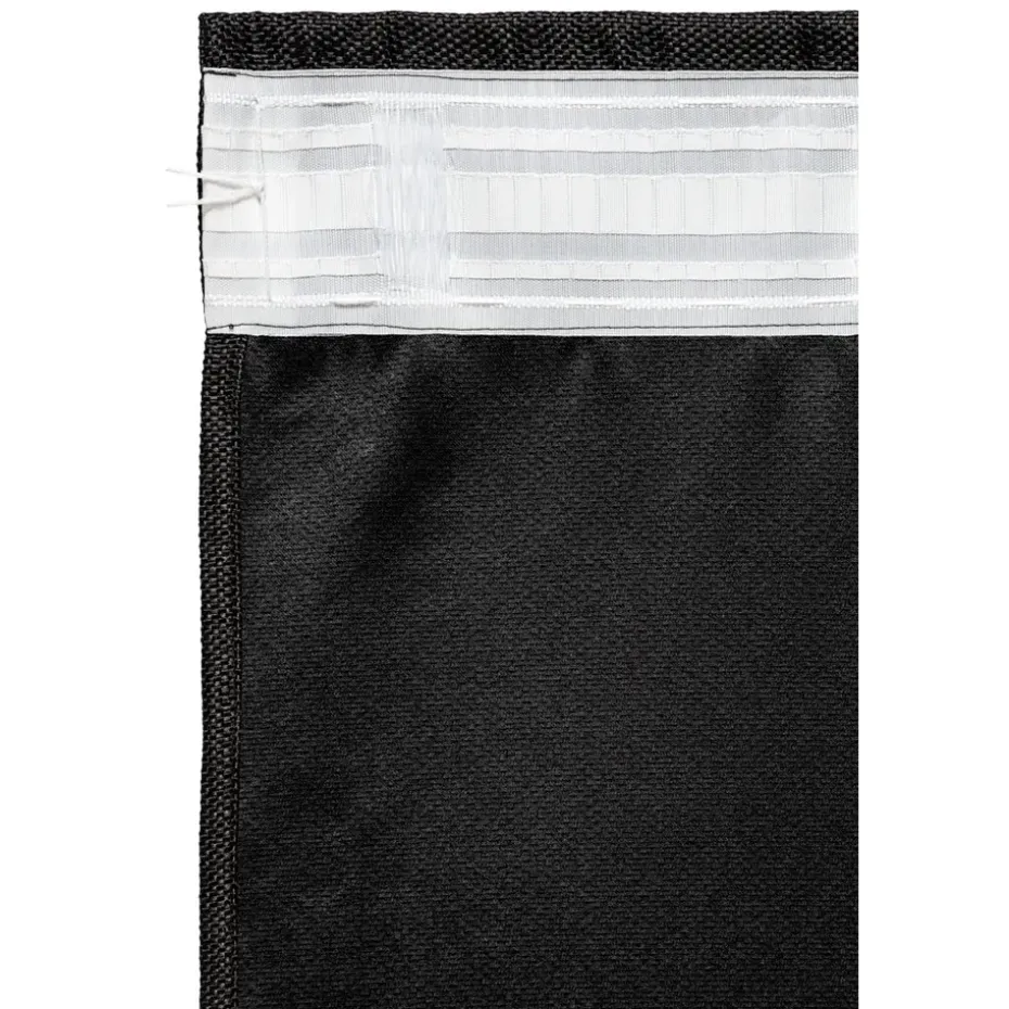 Gordijn Luca XL - zwart - 280x280 cm (1 stuk)