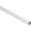 Gordijnroede 240cm - wit metaal - Ø28mm (2016369)