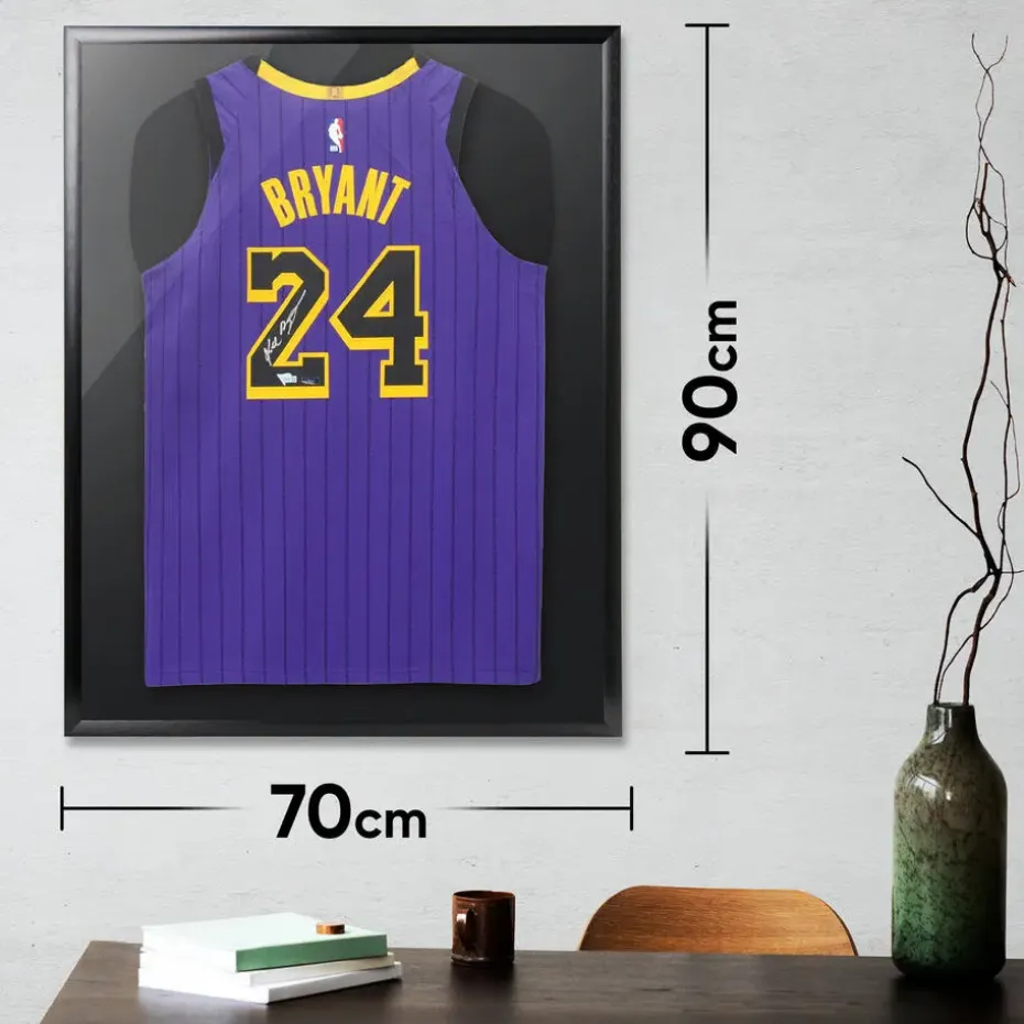 Grote XL Shirtkader - Shirts - 3D Box Frame - 70x90cm - Zwart