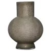 Hakbijl Glass Bloemenvaas Deborah - Goud - glas - D17 x H22 cm